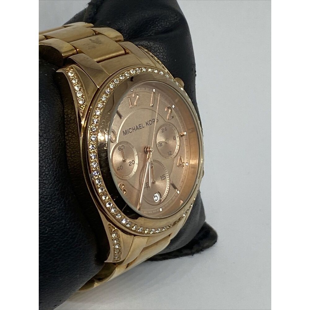 Michael Kors Blair MK5263 Women's Stainless Steel Analog Dial Quartz Watch WO338 - Picture 5 of 12